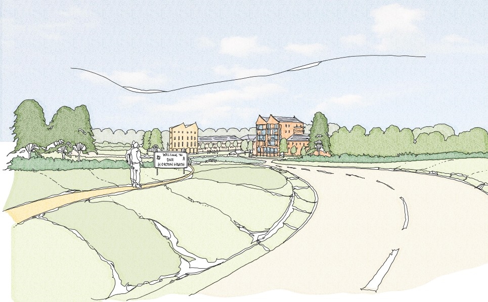 One Horton Heath sets ambition – Masterplan and first new homes plans submitted