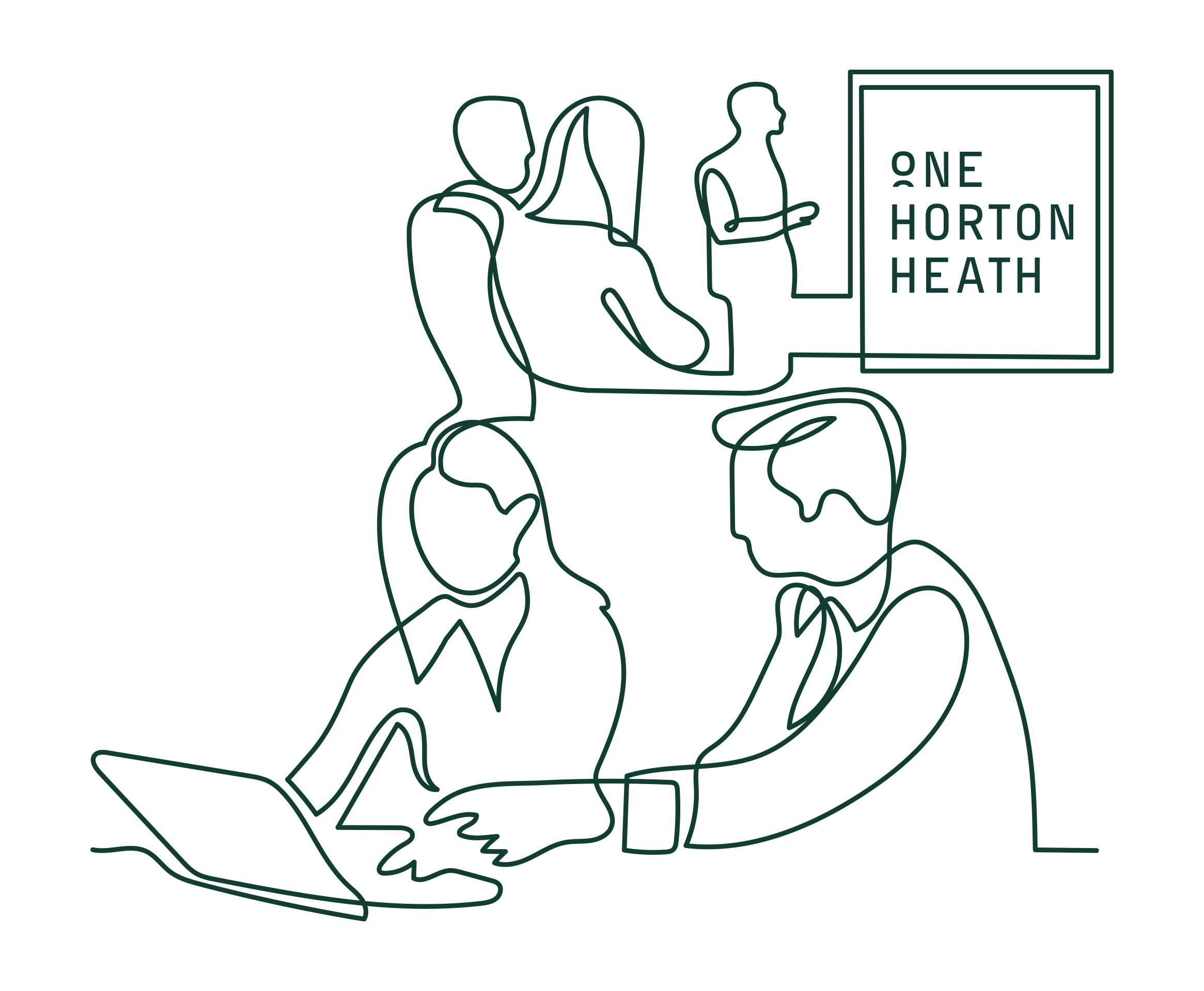 Employment and skills line artwork
