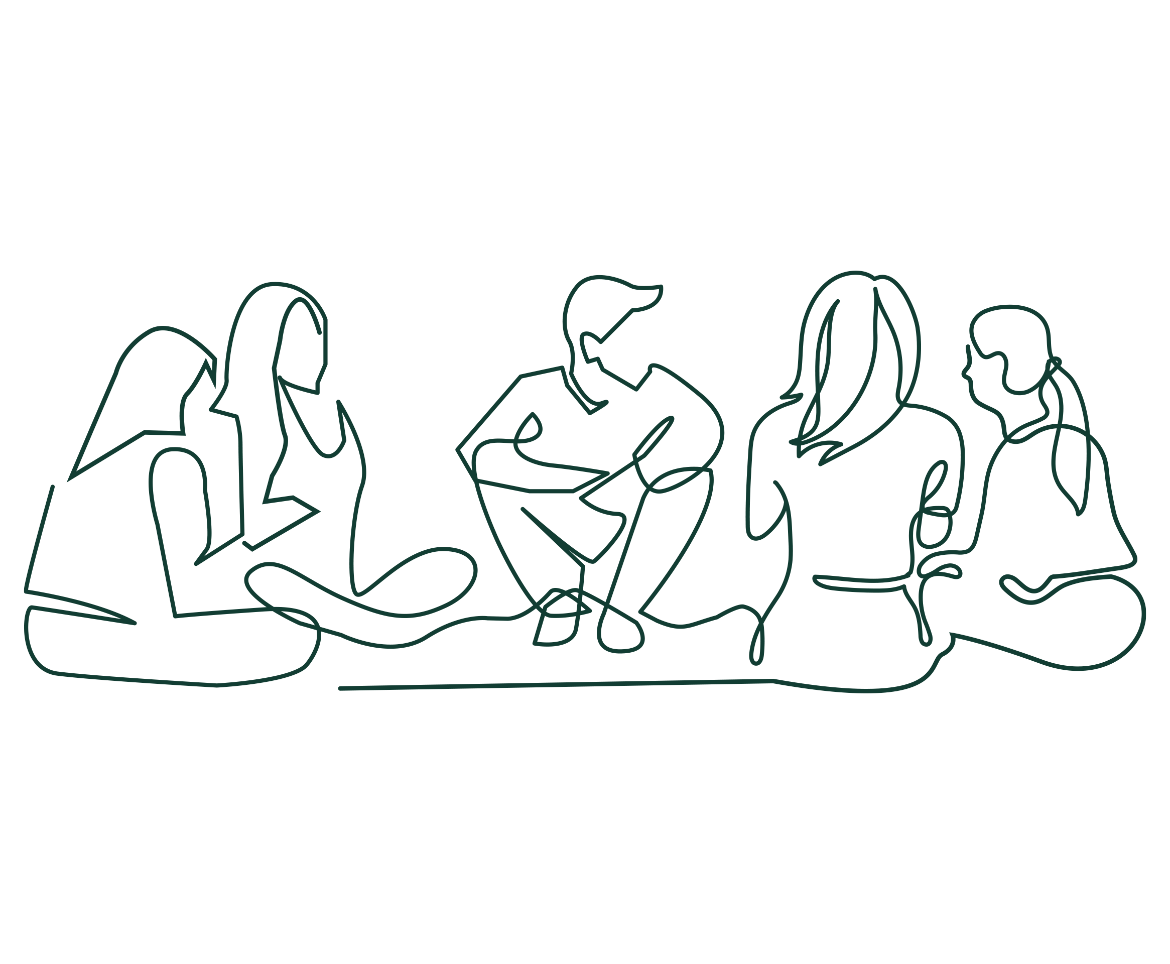 In the Community line artwork