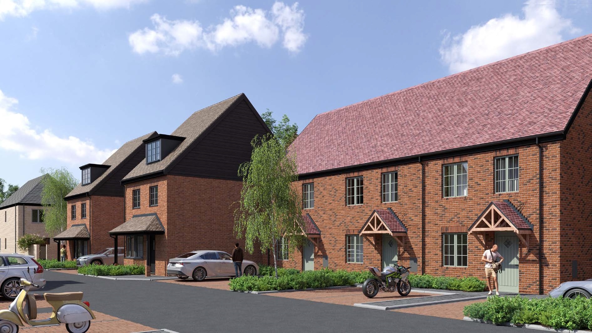 The first new homes are anticipated to be move-in ready in early Autumn 2025
