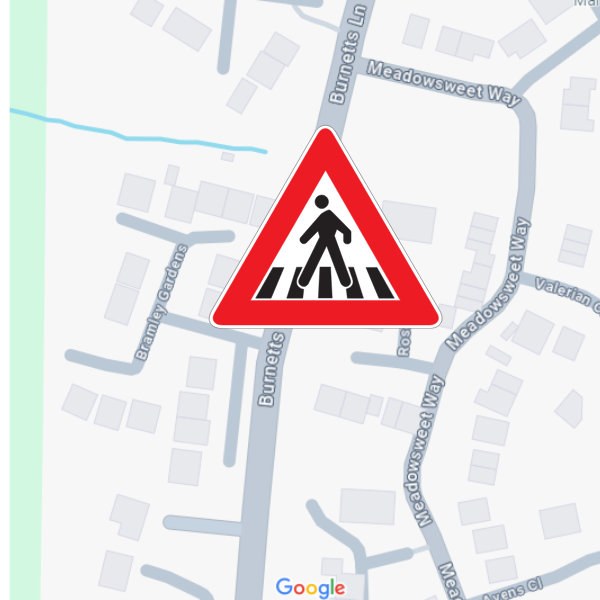 Burnetts Lane Pedestrian Crossing