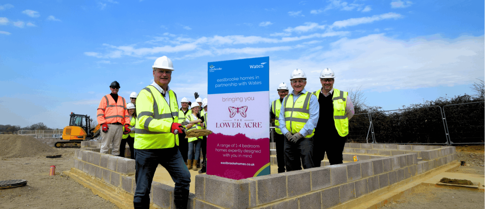 Foundation Stone laid for the UK’s largest Council-led housing project