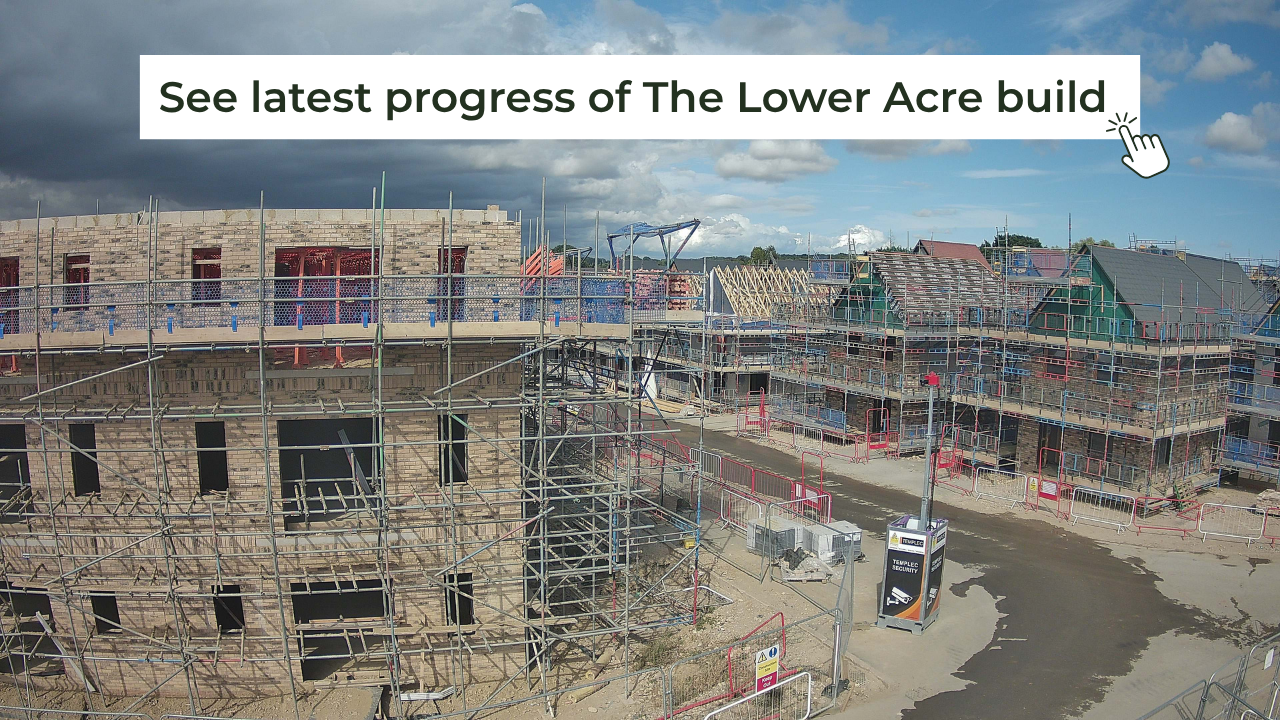 View of a live construction site from a time-lapse camera
